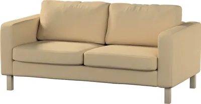 Produktbild von Dekoria Bezug für Karlstad 2-Sitzer Sofa nicht ausklappbar, caffe latte, Sofahusse, Karlstad 2-Sitzer