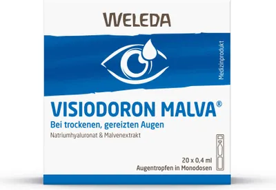 Obrázek produktu pro WELEDA Visiodoron Malva oční kapky v monodóze, 20 jednodávkových pipet