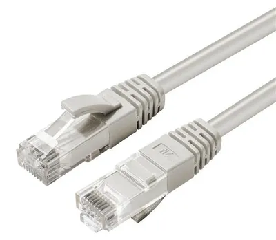 Image de MicroConnect CAT6A UTP 0.15m Gris LSZH