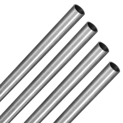 Productafbeelding van 4 stuks 304 roestvrijstalen buizen, 8 mm buitendiameter x 1 mm wanddikte x 300 mm lengte