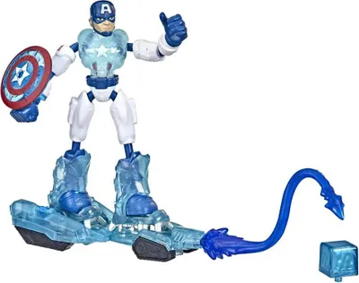 Produktbild von Hasbro Avengers Bend & Flex Cap Ice Mission