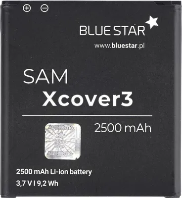 Produktbild von Bluestar Akku Ersatz kompatibel mit Samsung G388 Galaxy Xcover 3 2500 mAh Austausch Batterie Accu EB-BG388