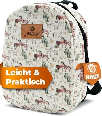 Produktbild von Kokopatik Kleine Kindergarten Tasche Polyester 22x26 cm