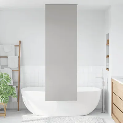 Immagine prodotto di vidaXL Tenda a rullo per doccia 80x240 cm Larghezza del tessuto 76 cm