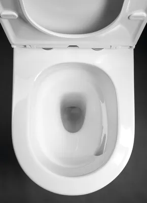Produktbild von Sapho AVIS Kombi-WC, Vortex Rimless, Abgang senkrecht/waagerecht, Weiß