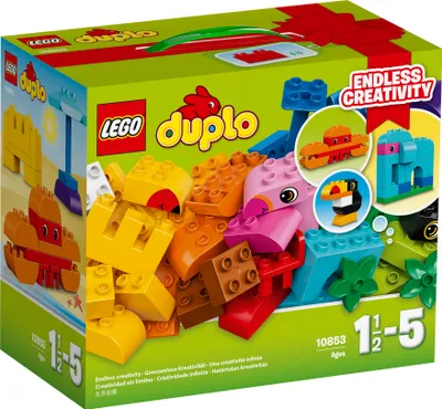 Produktbild von LEGO® DUPLO® LEGO® DUPLO® Kreativ-Bauset bunte Tierwe 10853
