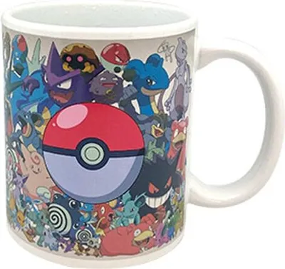 Produktbild von Pokemon Farbwechselbecher - Wärmeempfindlich, 11 oz