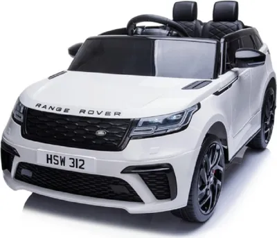 Produktbild von Kinder Elektroauto Range Rover Velar 12v, Zwei Motoren, LED, weiss