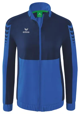 Produktbild von Erima Six Wings Präsentationsjacke New Royal/New Navy - 40