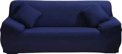 Obrázek produktu pro Obal na pohovku Stretch Fabric Sofa Cover Nábytek Protector 1/2/3/4 Seat Couch Cover (modrý)