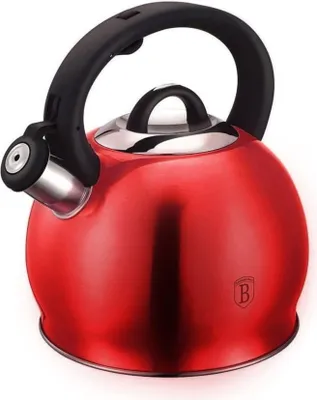 Image de Berlinger Haus bouilloire en acier 3,0l Metallic Burgundy Line BH1074