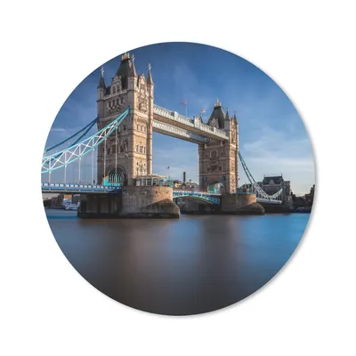 Produktbild von MuchoWow® Mauspad Mousepad Tower Bridge - Themse - London 30x30 cm - Mousepads - Maus Mat - Pad - Mausunterlage - Tischunterlage - Schreibtischmatten