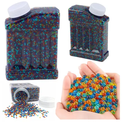 Imagen del producto de Bolas De Agua De Hidrogel Para Pistolas Colores Mezclados 50000 Piezas 7-8 Mm