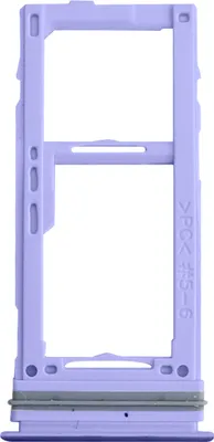 Image de Clappio, support pour cartes SIM et cartes Micro-SD pour Samsung Galaxy A52s / A52 / A72, couleur violet