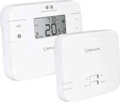 Image de Thermostat d'ambiance numérique sans fil Salus, programmable, récepteur sans fil AP, 16 A, 1 pièce.