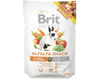 Obrázek produktu pro Animals Alfalfa Snack for Rodents 100g