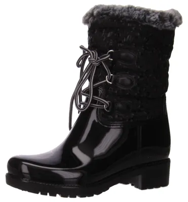 Produktbild von 2 GO Stiefel bequem warm gefüttert in schwarz, Gr. 41