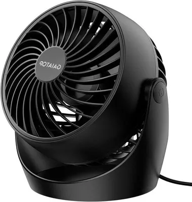 Image de Mini-ventilateur de table de 14 cm pour le salon, le bureau, la chambre à coucher et la salle de bains