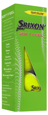 Produktbild von Srixon Soft Feel Tour Yellow Standardangebot Golfball