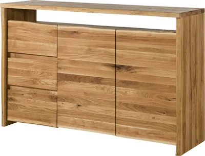 Immagine prodotto di MASSIVMOEBEL24 | Credenza in legno di quercia selvatica 150x45x96 oliato naturale PURE OAK #104