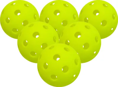 Obrázek produktu pro 6 balení po 40 kusech míčků na pickleball pro venkovní hřiště