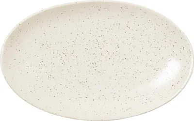 Produktbild von Broste copenhagen Nordic Vanilla Plate oval