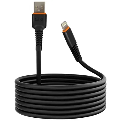 Immagine prodotto di LinQ, cavo di ricarica USB / Lightning 20W 3m per iPhone iPad, nero