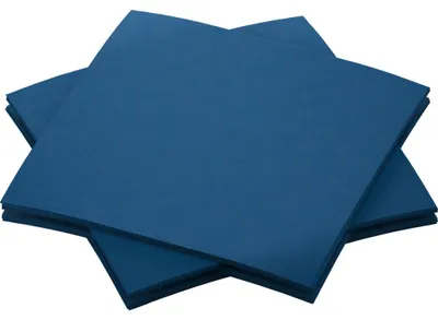 Zdjęcie produktu dla Duni Dunisoft Servietten dunkelblau 20x20 cm 180 Stück