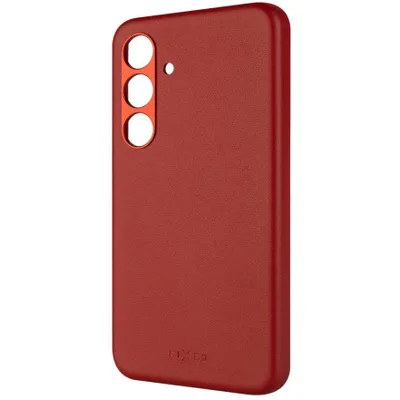 Zdjęcie produktu dla Pokrowiec ochronny do Galaxy S24, Fixed MagLeather MagSafe, czerwony