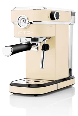 Zdjęcie produktu dla Eta Storio, Ekspres do espresso, 0,75 l, Kawa mielona, 1350 W, Beżowy