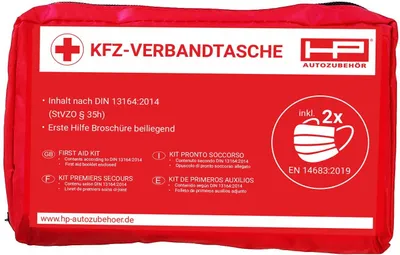 Produktbild von HPAUTO KFZ Erste Hilfe Set Verbandskasten für Auto LKW Motorrad