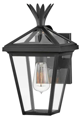 Produktbild von Elstead Palma Außenwandleuchte E27 Schwarz IP44