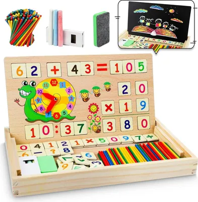 Produktbild von MODFU Lernspielzeuge, Montessori Lernspielzeug, Mathe-Spiel für Kinder, Schnecken-Uhr Lernuhr, Zahlen & Zeit erkennen, Pädagogisches Spiel, Vorschulspielzeug, Geschenkidee