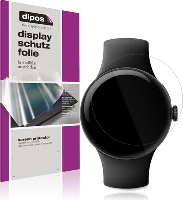 Obrázek produktu pro 6x ochranná fólie displeje pro Google Pixel Watch 2 čirá ochranná fólie displeje dipos