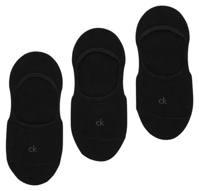 Produktbild von Calvin Klein - No-Show-Socken für Damen (3er-Pack) NA1092 (34 EU - 38 EU) (Schwarz)