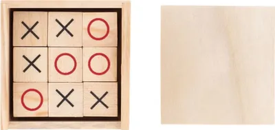 Immagine prodotto di MidOcean - Gioco da tavolo "Tic Tac Toe" MO540 (taglia unica) (legno)