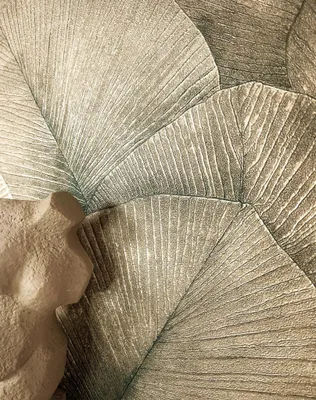 Produktbild von NEWROOM Tapete Gold Vliestapete Dschungel - Mustertapete Modern Beige Braun Palmen Blätter Dschungeltapete Tropisch Regenwald