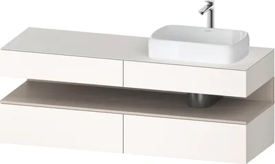 Produktbild von DURAVIT QA4778091840000 QTG KWTU WH Ek. 1600x550x600 Wß Smt
