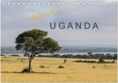 Produktbild von Geheimtipp Uganda (Tischkalender 2025 DIN A5 quer), CALVENDO Monatskalender