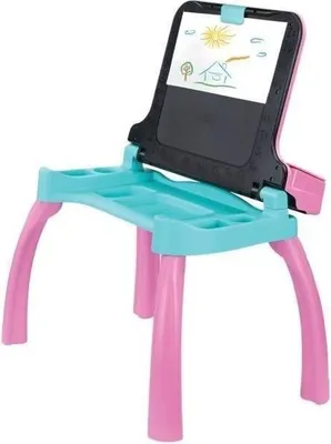 Image de Bureau Interactif Musical VTech MagiBureau 6 en 1, Rose, 3-7 ans, Éducatif