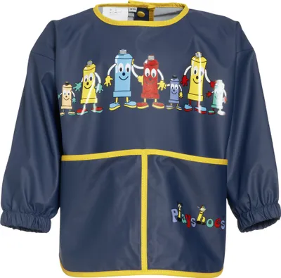 Produktbild von PLAYSHOES (515301-11-M) Malschürze mit Ärmeln, Farbe: marine, Größe: M/104