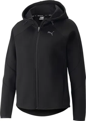 Produktbild von PUMA Evostripe Kapuzenjacke Damen puma black M