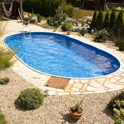 Produktbild von Ibiza Family Stahlwand Pool 3,20 x 6,00m oval 1,20m tief