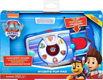 Produktbild von PAW Patrol , Ryders interaktives Paw Pad mit 14 Geräuschen, für Kinder ab 3 Jahren, 3 Jahr(e), Mit Ton, Batterien erforderlich, AAA, Mehrfarbig
