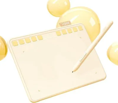 Produktbild von Grafiktablett 65x4 Zoll mit 10 Schnelltasten und 8192 Druckstufen