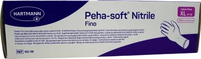 Produktbild von Hartmann Untersuchungshandschuhe Peha-soft nitrile fino, puder- u. latexfrei, 150 Stück