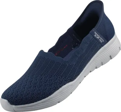 Produktbild von Skechers Slip-ins™ Seager Believe It Damen Slipper Blau