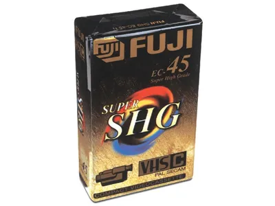 Produktbild von Fujifilm EC 45 Super HG Video-Kassette, VHS-C, 45 min, High Grade
