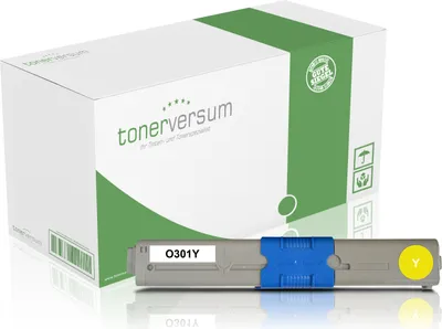 Produktbild von Alternativ zu OKI C301 / 44973533 Toner Yellow