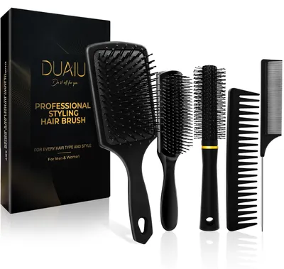 Obrázok produktu pre Sada 5 hrebeňov a kefiek na vlasy na styling